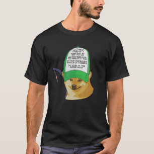 Women Want Me, Fish Fear Hat Cheems Doge Funny Mem T-Shirt