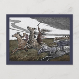 Women Warriors the Dises Holiday Postcard