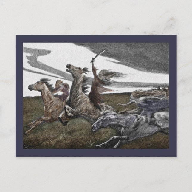 Women Warriors the Dises Holiday Postcard (Front)