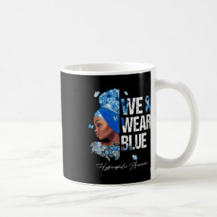 Women We Wear Blue Hydrocephalus Awareness Coffee Mug
