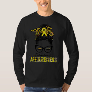Women We Wear Yellow Endometriosis Awareness Yello T-Shirt