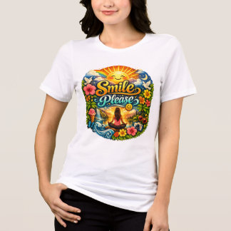 Women White Tshirt
