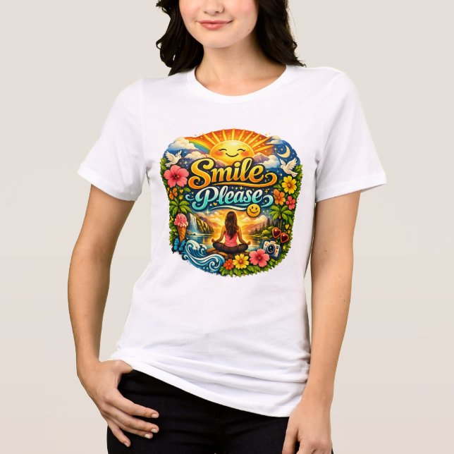 Women White Tshirt (Front)