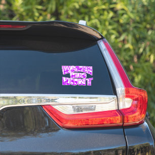 Women Who Hunt Vinyl Decal- Purple