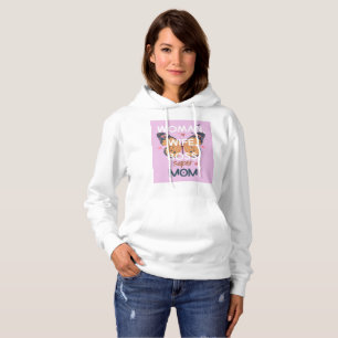 Women, wife, boss, super mum hoodie