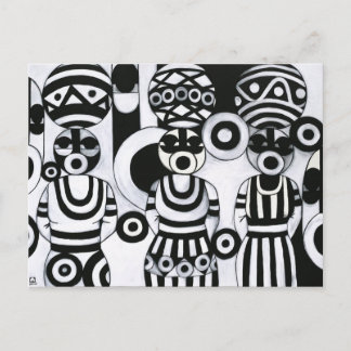 Women with Calabashes by Emeka! Postcard