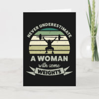 Women with Weights Funny Gifts Wife Mom