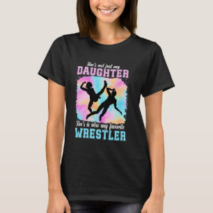 Women Wrestling Mum Funny Wrestle Wrestler Mothers T-Shirt