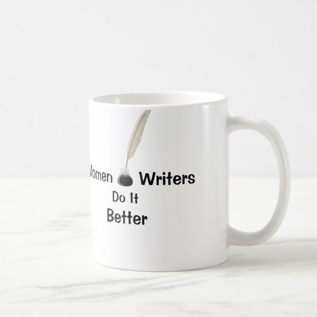 Women Writers Do It Better Coffee Mug (Right)