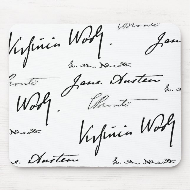 Women Writers Mouse Mat (Front)