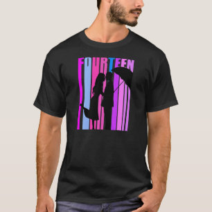 Womens 14th Wedding Anniversary Romantic Married C T-Shirt