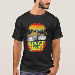 Womens 1th Birthday Saying Cousin Camp Sinc 2021 C T-Shirt