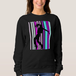Womens 21st Dance Birthday For Girls Hiphop Dancer Sweatshirt