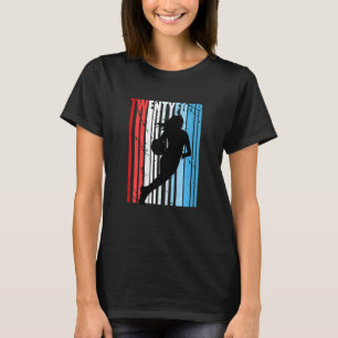 Womens 24th Basketball Birthday Retro Vintage Dist T-Shirt