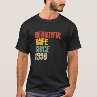 Womens 27th Wedding Anniversary for Her Handsome W T-Shirt