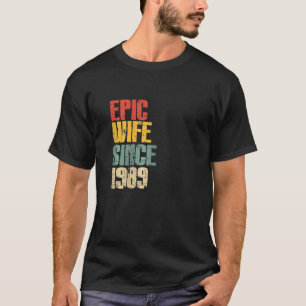 Womens 34th Wedding Anniversary for Her Handsome W T-Shirt