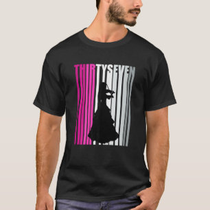 Womens 37th Violin Player Birthday Bday Violinist T-Shirt