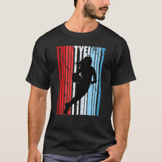 Womens 38th Basketball Birthday Womens Retro Vinta T-Shirt