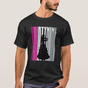 Womens 39th Violin Player Birthday Bday Violinist  T-Shirt