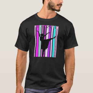 Womens 47th Dance Birthday For Women Elegant Class T-Shirt