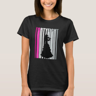 Womens 48th Violin Player Birthday Bday Violinist  T-Shirt