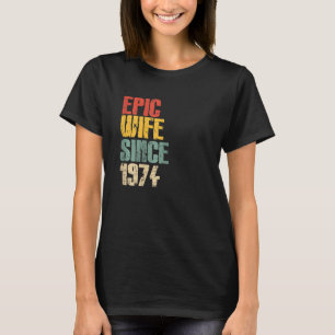 Womens 49th Wedding Anniversary for Her Handsome W T-Shirt