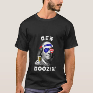 Womens 4th Of July For Men Ben Drankin Ben Frankli T-Shirt