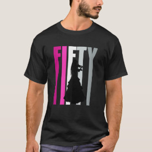 Womens 50th Violin Player Birthday Bday Violinist  T-Shirt