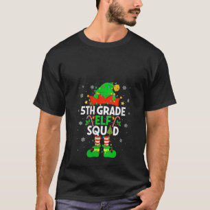 Womens 5th Grade Elf Squad Christmas Fifth Grade C T-Shirt