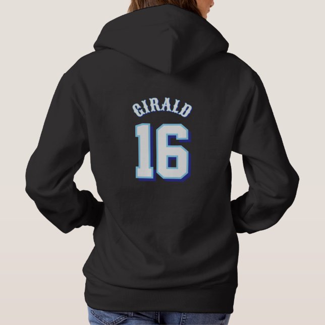Women's 603 Riptide Hoodie w/ Name and Number (Back)