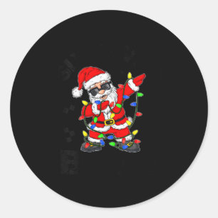 Womens 67 Six Seven Bruh Funny Christmas 6 7 Meme  Classic Round Sticker