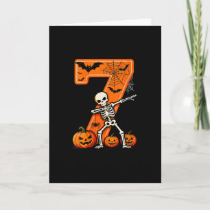 Womens 67 Six Seven Meme Couple Matching Skeleton  Card