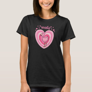 Womens 70 Year Old Cute Flamingo Birthday Girl 70t T-Shirt
