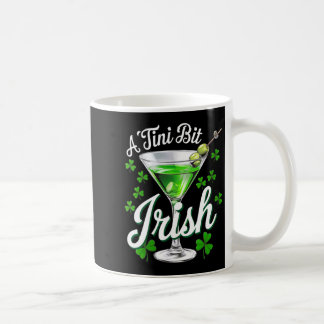 Women's a tiny bit irish lucky irish girls st coffee mug