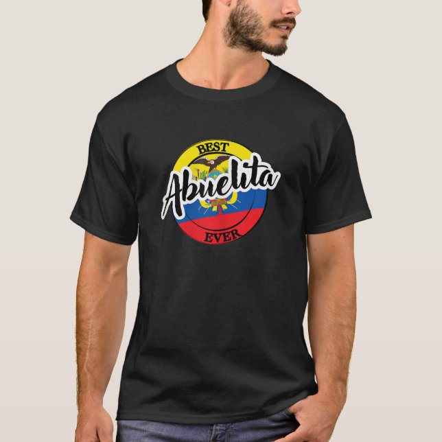 Womens Abuelita Grandma in Spanish Ecuador  T-Shirt (Front)