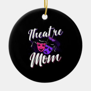 Women's Actress Mum Drama Acting Actress Stage Ceramic Tree Decoration