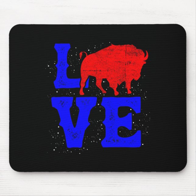 Women's Adorable Avocado Valentine's Day Love Matc Mouse Mat (Front)