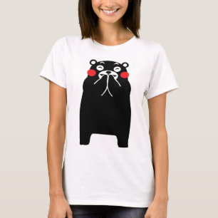 Women's Adult T-Shirt with Kumamon on front