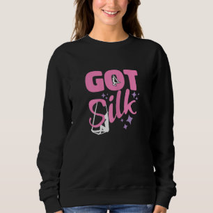 Womens Aerial Gymnastics - Got Silk - Aerial Silk Sweatshirt
