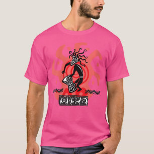 Womens African Tribal Drum Sticks Funny Drummer T-Shirt