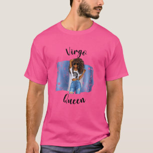 Womens Afro Guatemalan Virgo Queen African Guatema T-Shirt