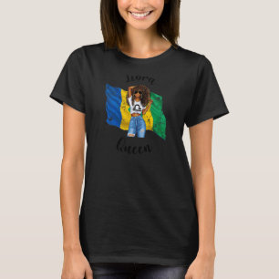 Womens Afro St Vincent Libra Queen African St Vinc T-Shirt