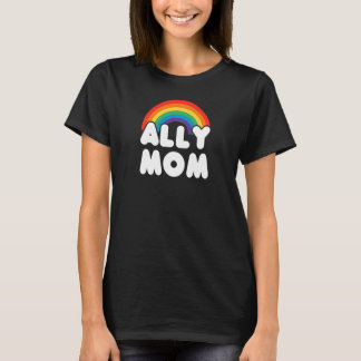 Womens Ally Mum Lgbt Csd T-Shirt