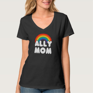 Womens Ally Mum Lgbt Csd T-Shirt