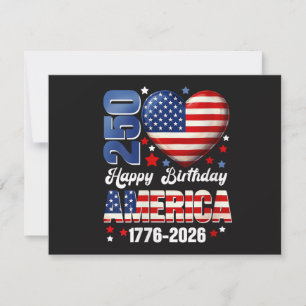 Women's America USA 250 Years Birthday 250th Anniv Save The Date