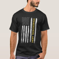 Womens American Flag Homeschool Mum Unschooling Mo