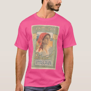 Womens Amica Vintage Opera Poster T-Shirt