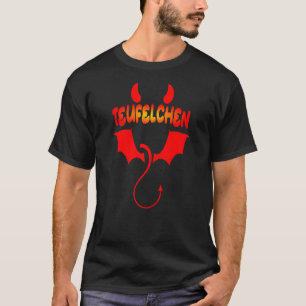 Womens Angel Devil Costume Devil Partner Outfit Ca T-Shirt