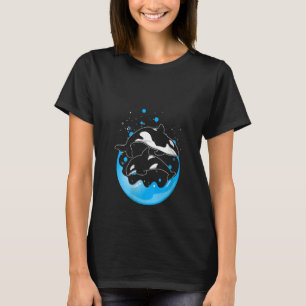 Womens Animal Orca Ocean Animal Orca Killer Whale  T-Shirt