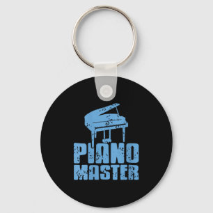 Womens Ano Master Confident Musician Pro Keyboard Key Ring